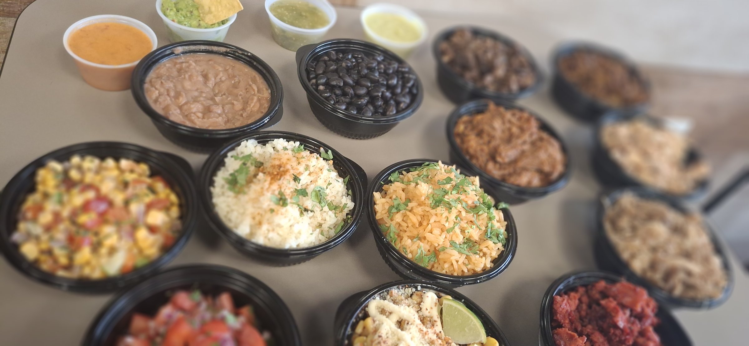 Catering spread